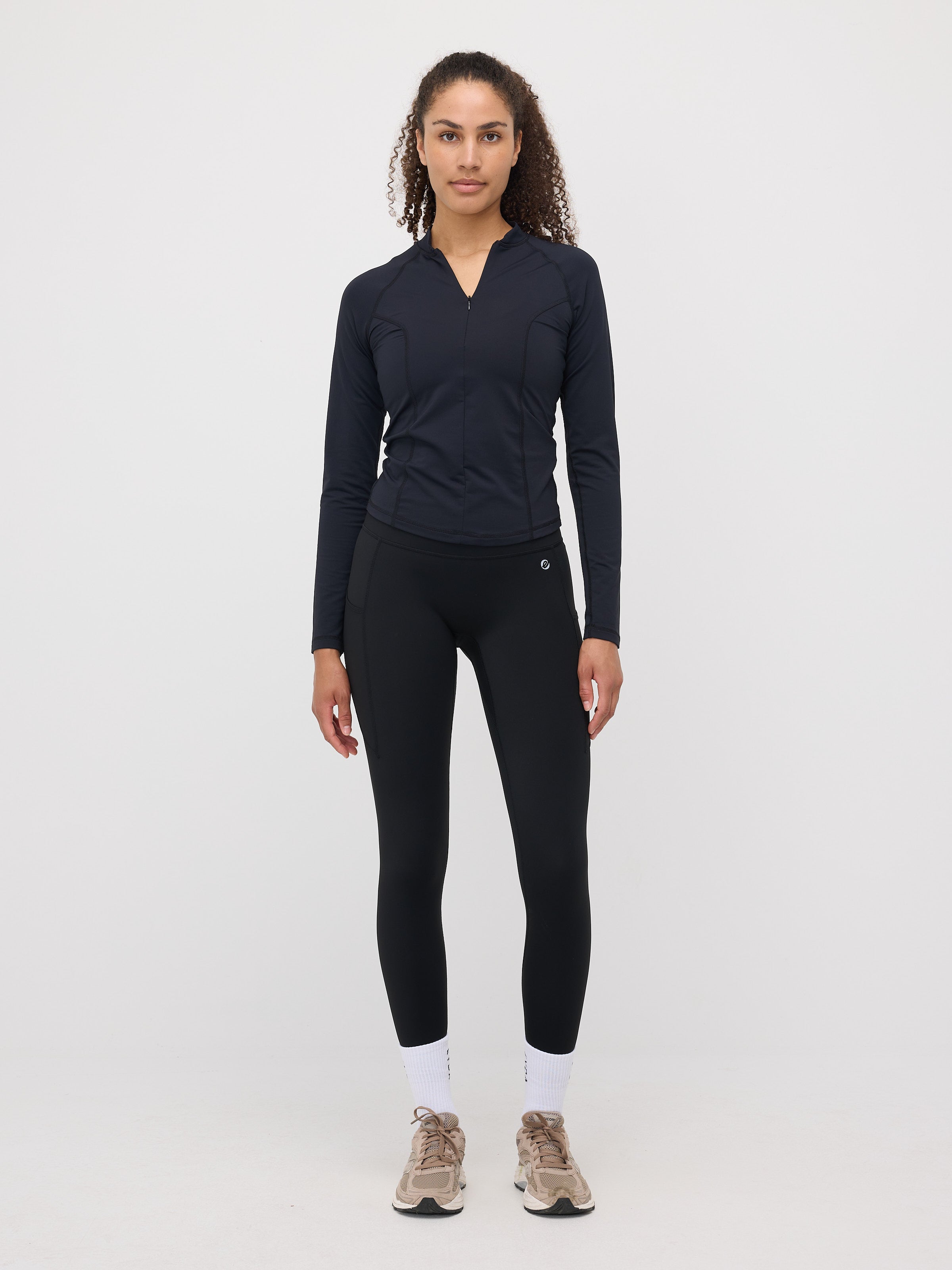 Daphne Half Zip Long Sleeve