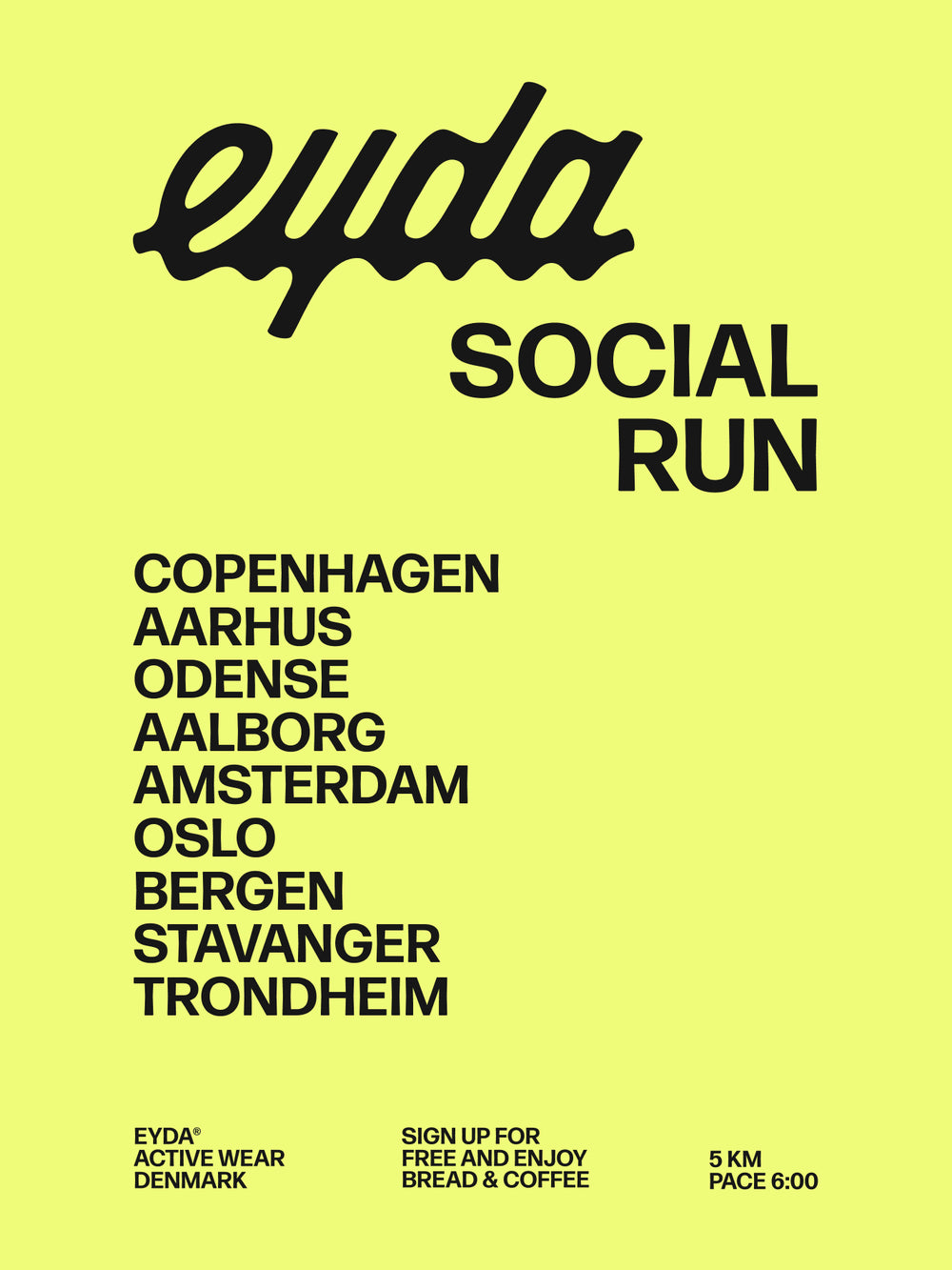 EYDA Social Run Trondheim