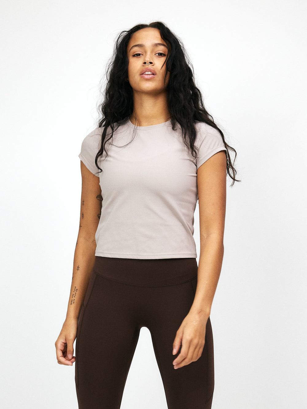 Ellie Ultralight Crop Tee