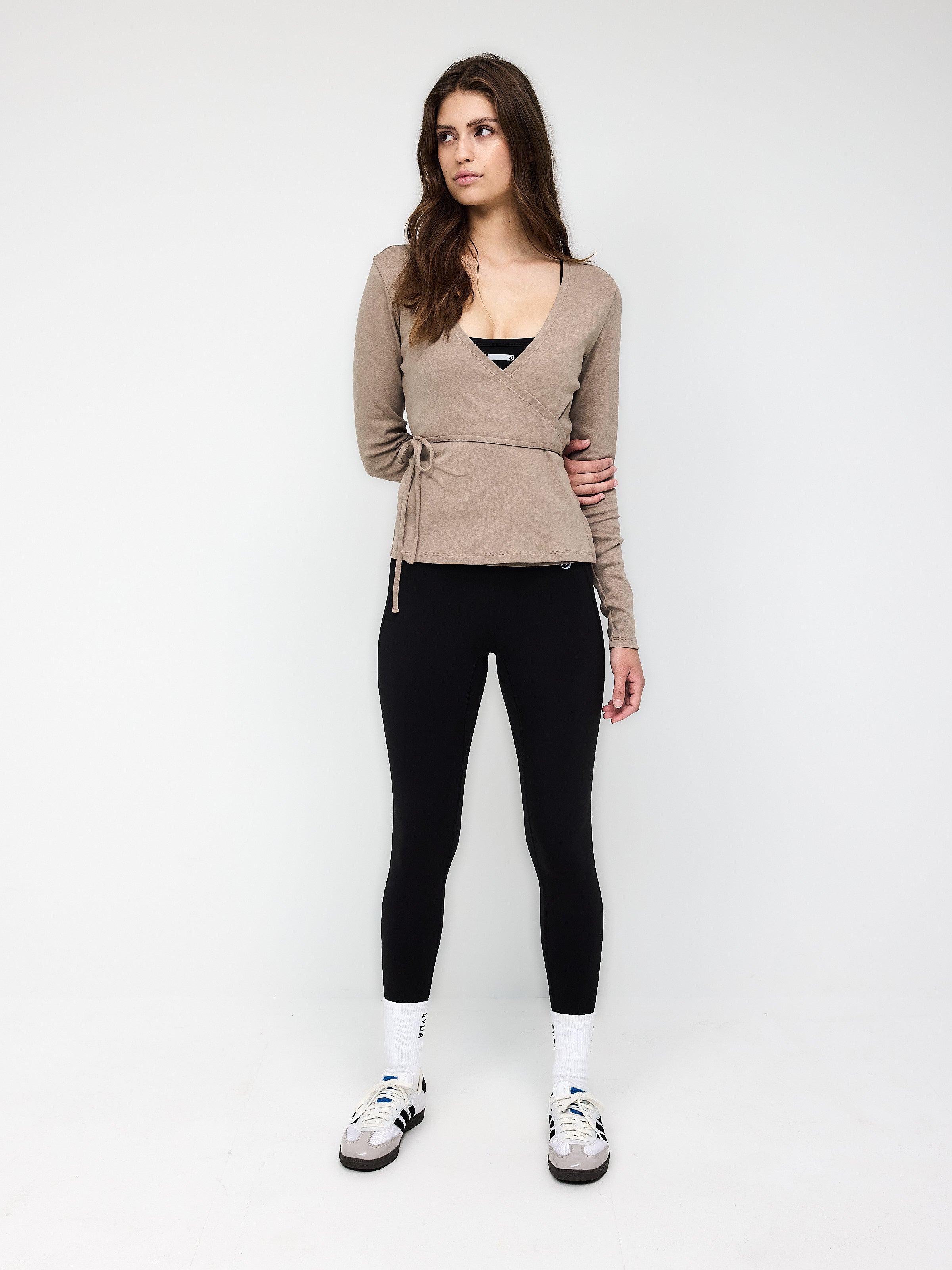 Sylvie Long Sleeve Wrap