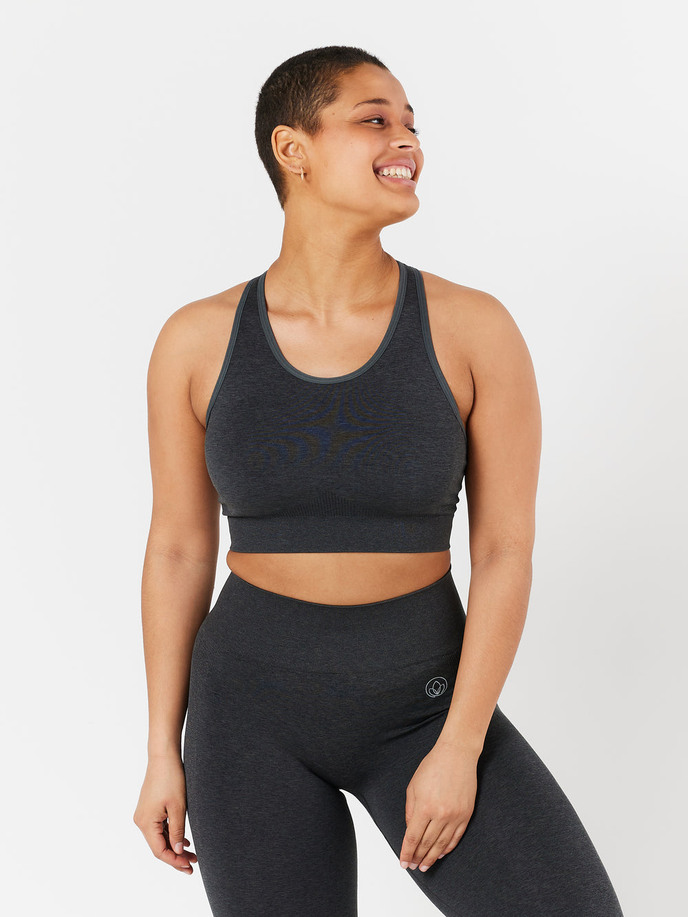 Zoey Seamless High Neck Bra